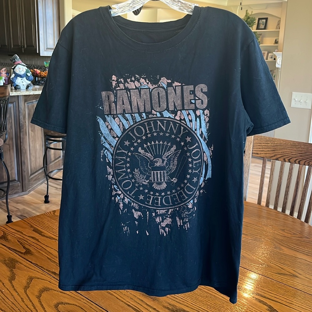 Ramones Johnny Joey Deedee Tommy T Shirt Mens Medium